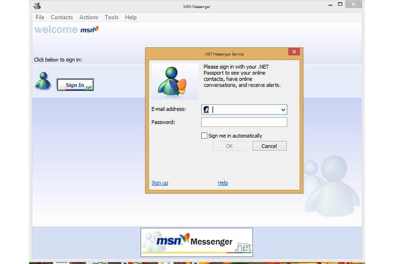 Windows Live MSN Messenger Download Free for Windows