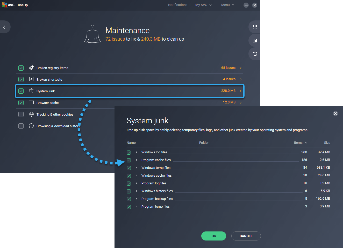 AVG Tuneup- tool that restores your computer so that it works just as well