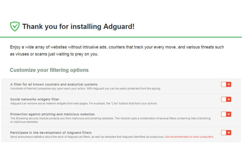 AdGuard- Remove all ads forever
