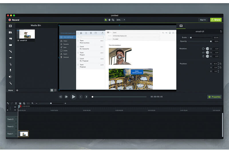 Camtasia-Record your screen, add video effects, transitions and more
