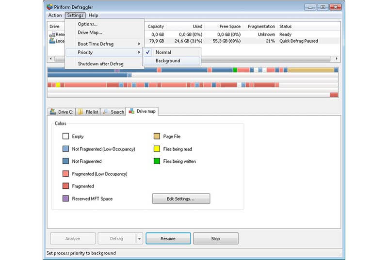 Defraggler Free Download - Optimize your hard drive and free up space