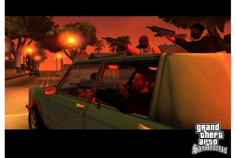 Grand Theft Auto San Andreas- Rockstar North-developed video game