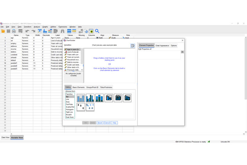 IBM SPSS Statistics- software package used for interactive, or batched, statistical analysis