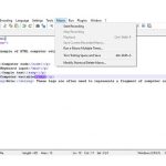 Notepad++ source code editor and Notepad replacement that supports several languages