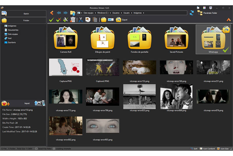 Picosmos Shows- incredible photo editor and management system