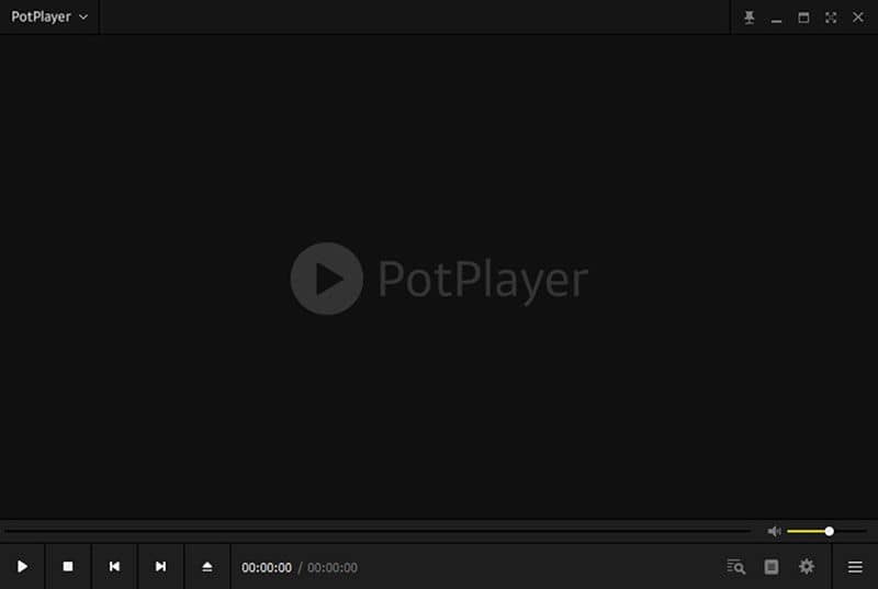 Potplayer- a multimedia software player developed for the Microsoft Windows