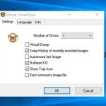 Virtual CloneDrive- The application works and behaves just like a physical DVD or Blu-ray drive