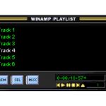 Winamp- really wide variety of skins, several audio tools