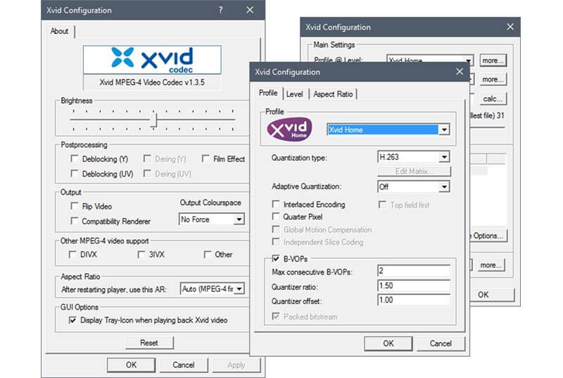 xvid video training codec vista
