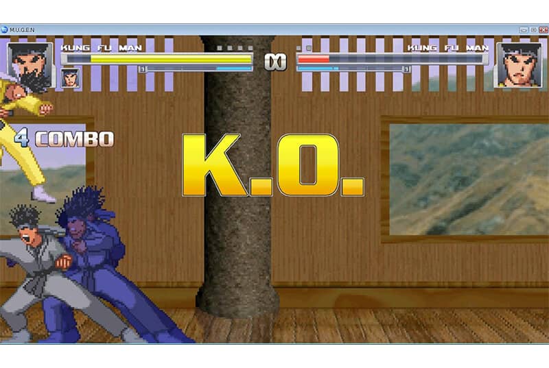 Mugen- the gaming engine of lots of fighting games