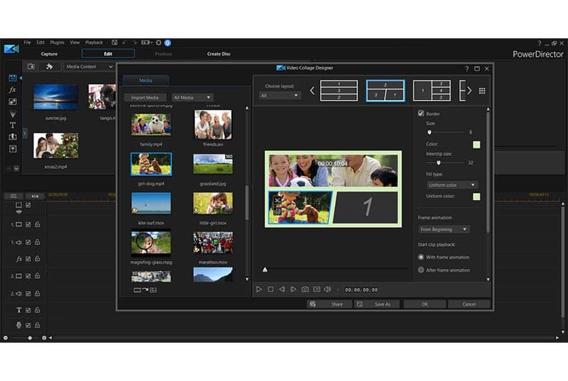 Cyberlink PowerDirector- best video editing software