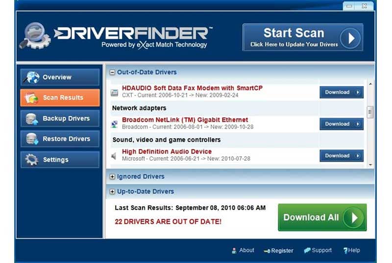 Download DriverFinder to Update Outdated Drivers Quickly