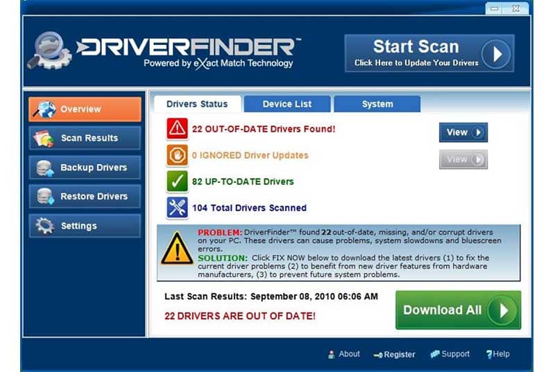 Free Download DriverFinder