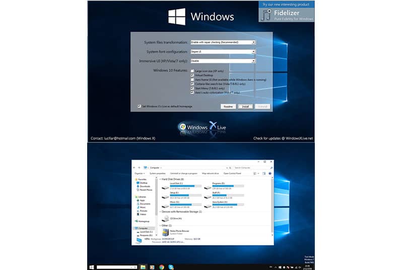 Windows 10 Transformation Pack download latest version