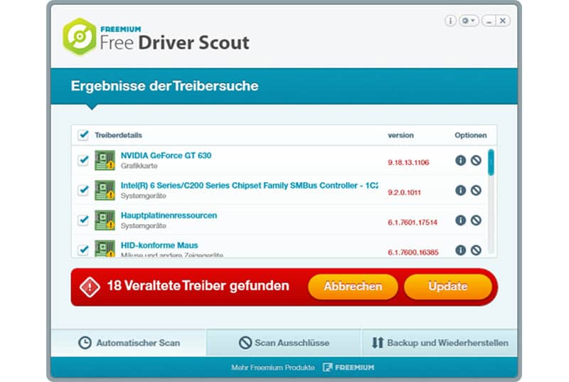 free driver scout download