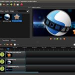 openshot video editor- tracks