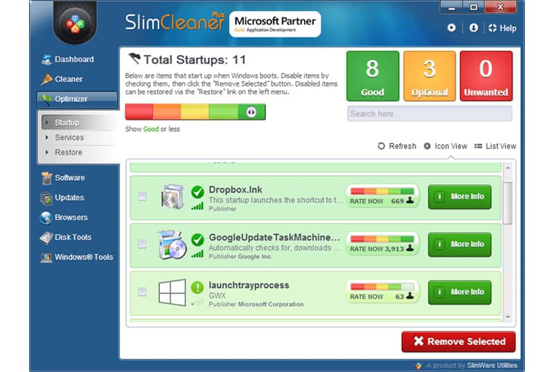slimcleaner plus- best pc cleaner software