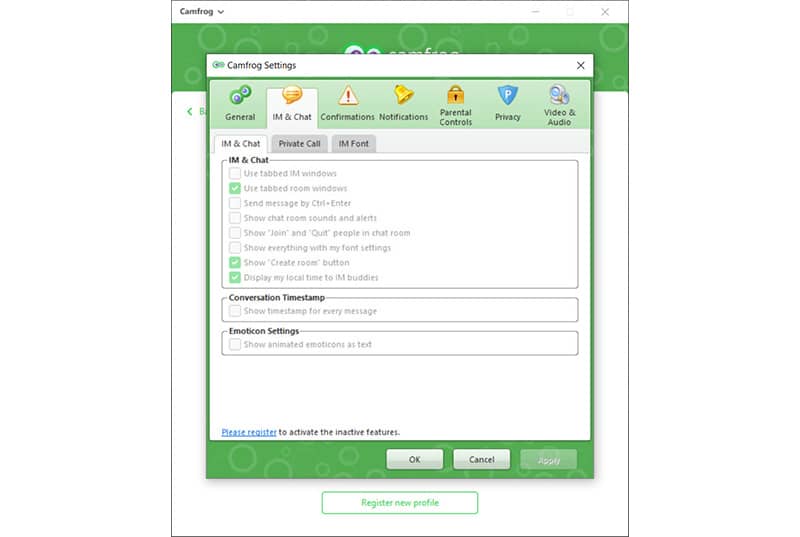 Camfrog video chat download for pc