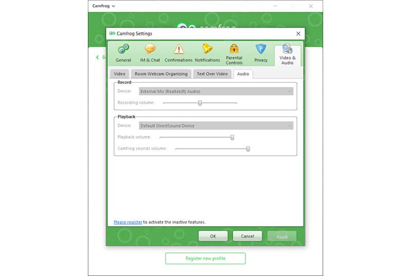 Camfrog video chat- download the best sofware for chat