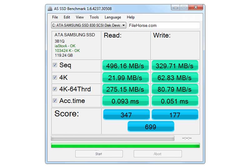 AS SSD Benchmark Free Download