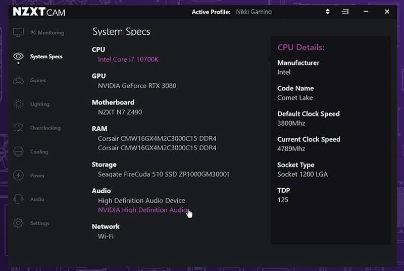 nzxt cam free download for windows